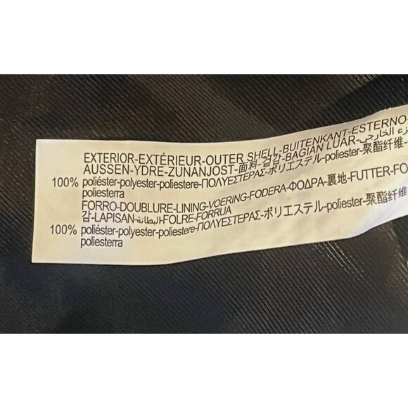 Zara Black Buckle Tweed Double Breasted Open Blazer Jacket - Picture 10 of 12